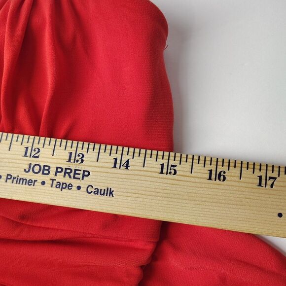 Speechless Womens Red Pleated Heart Strapless Sleeveless Mini Y2K Dress Size M - Picture 3 of 12